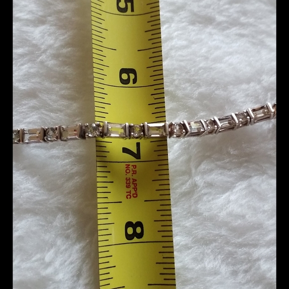 Sterling CZ Bracelet - Picture 12 of 16